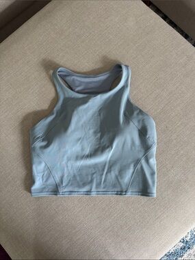 lululemon athletica Light Blue Racerback Tank Top